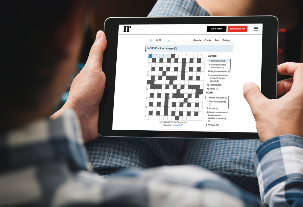 Crossword puzzle
